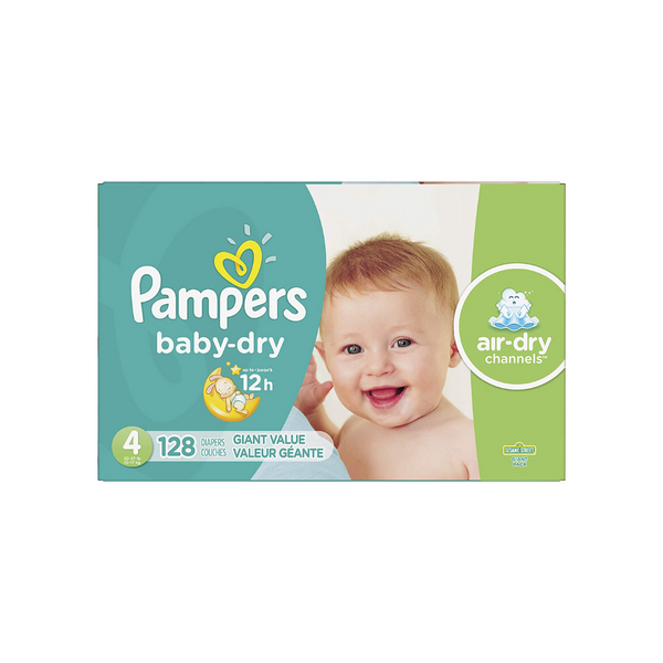 2 Boxes Of Pampers Diapers On Sale