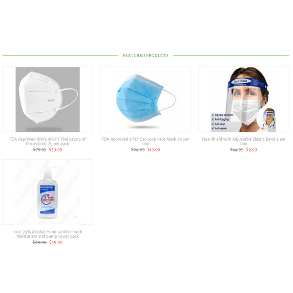 Sponsored: FDA Approved KN95, 3-Ply Masks, Face Shields And Hand Sanitizer On Sale