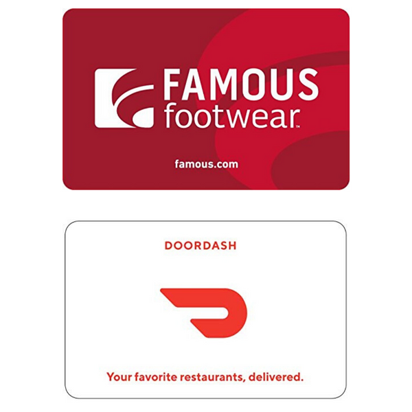 Save On adidas, Nautica, DoorDash, Famous Footwear, Jiffy Lube And More Gift Cards