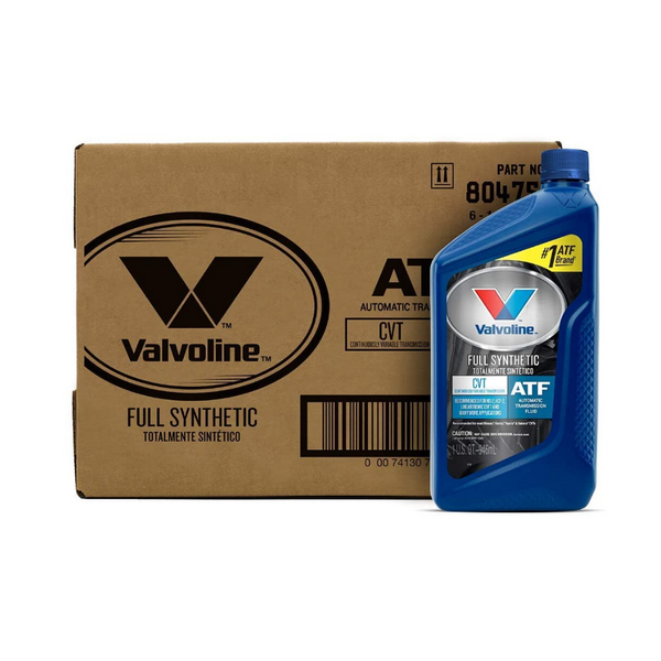 6 Bottles Valvoline CVT Full Synthetic Continuously Variable Transmission Fluid 1 QT