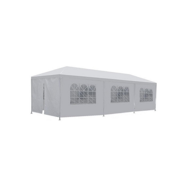 Marquesina para exteriores con paredes removibles (10'x30')