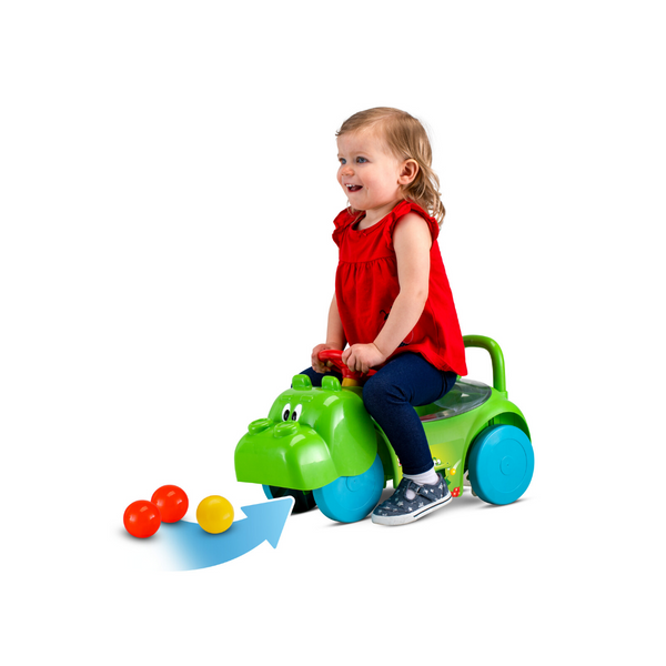 Hungry Hippos 3 in 1 Scoot and Ride On Toy