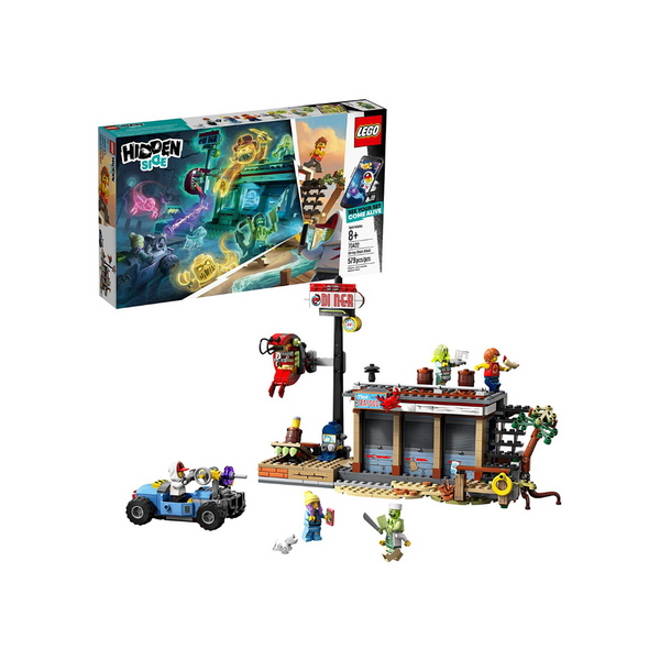 579-Piece LEGO Hidden Side Shrimp Shack Attack AR Set + $10 Walmart Gift Card