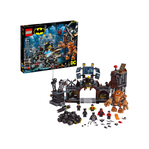LEGO Super Heroes Batcueva Clayface Invasion Batman DC Kit de construcción de juguetes