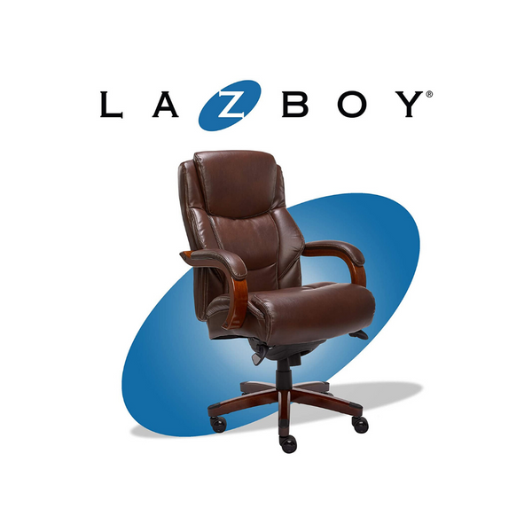 Silla de oficina ejecutiva grande y alta La-Z-Boy Delano