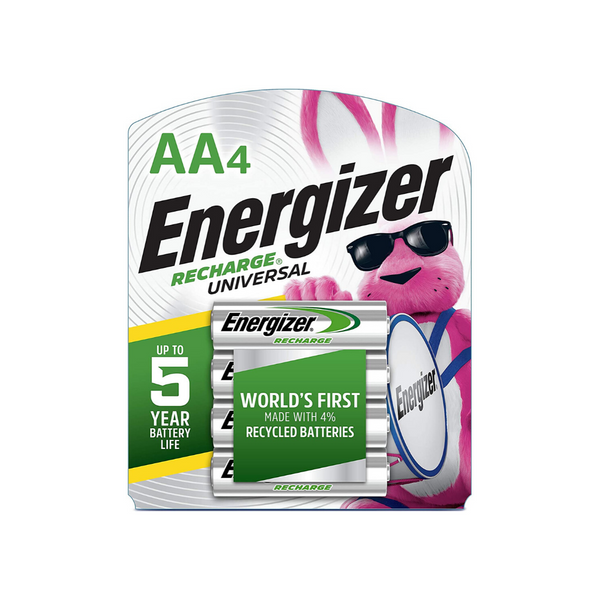 4 pilas AA recargables Energizer
