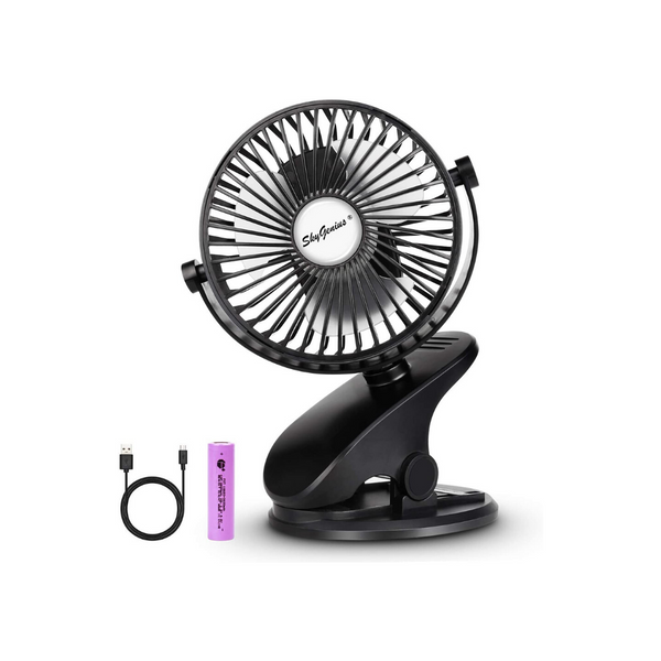 Ventilador portátil con clip