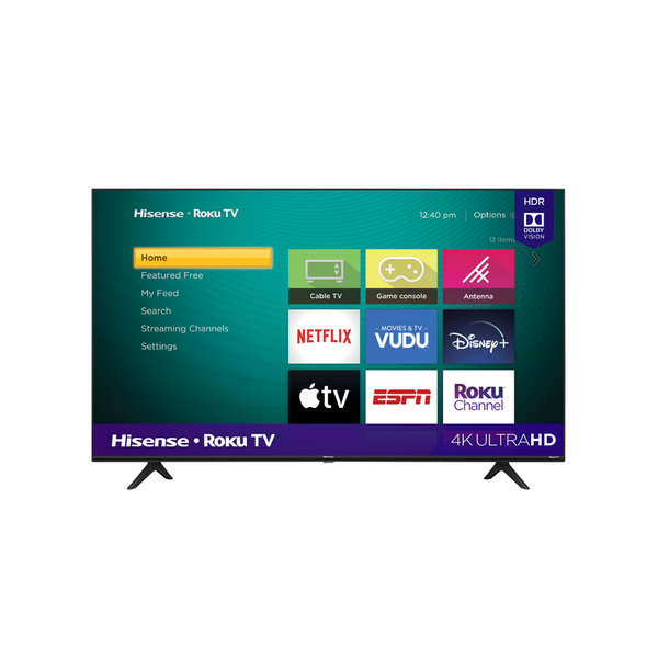 Hisense 58″ Class 4K UHD LED Roku Smart TV