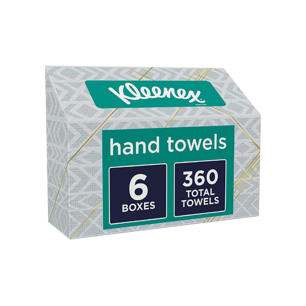 6 Boxes Of Kleenex Hand Towels