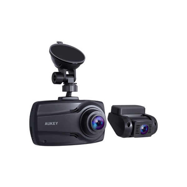 Aukey Front and Rear 1080P Dash Cams With Supercapacitor