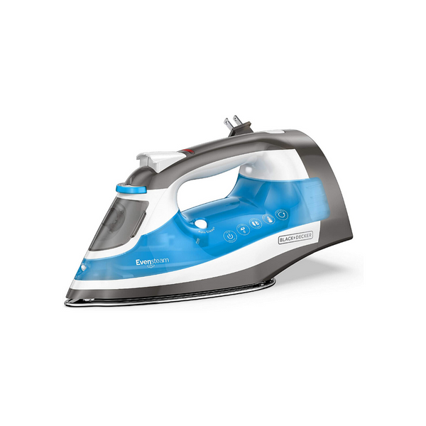 Black+Decker One Step Steam Iron With Stainless Nonstick Soleplate