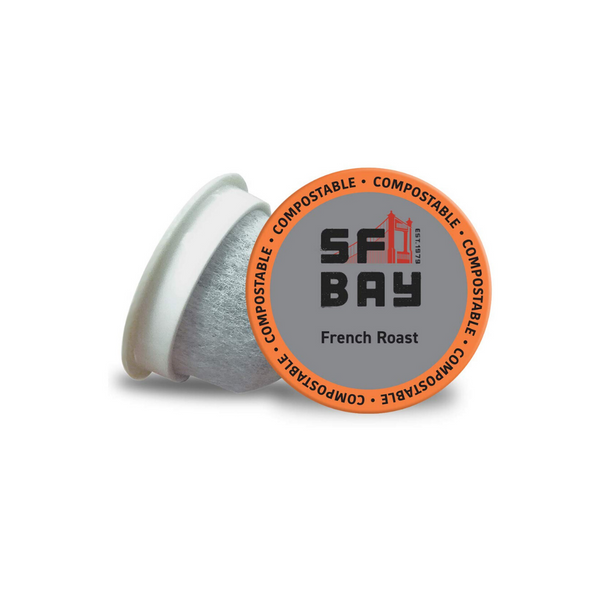 Paquete de 80 tazas K de café tostado francés SF Bay