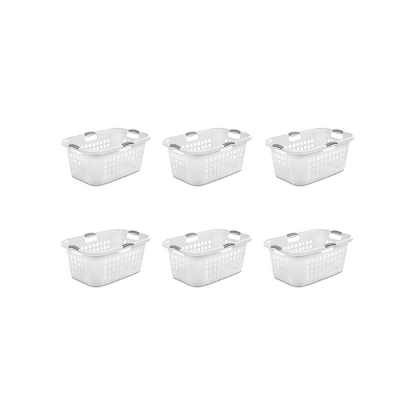 6 Sterilite Laundry Baskets With Handles