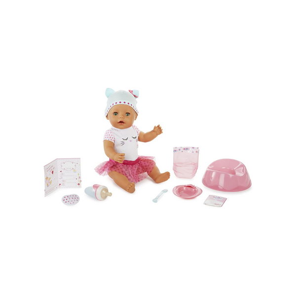 BABY Born Interactive Doll- Green Eyes