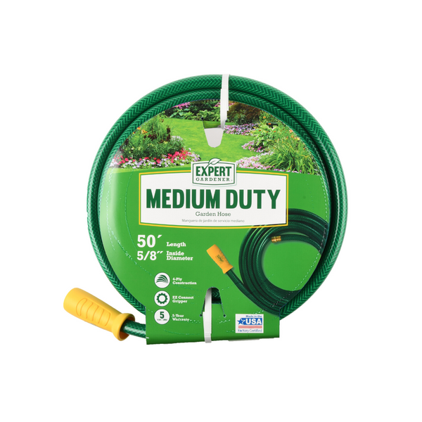 50 Or 100 Foot Expert Gardener Medium Duty Garden Hose