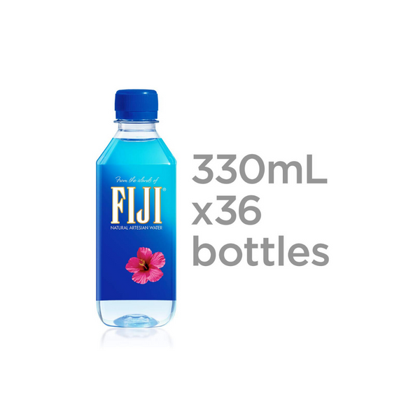 36 botellas de agua artesiana natural FIJI