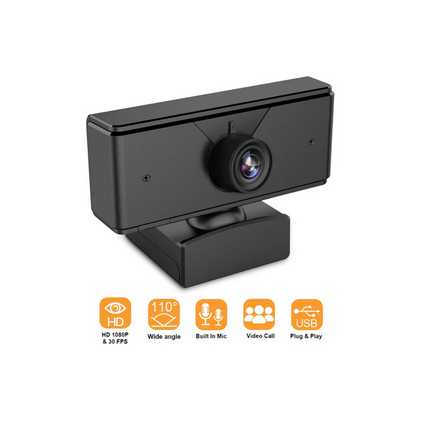 1080P Full HD Webcam with Mic