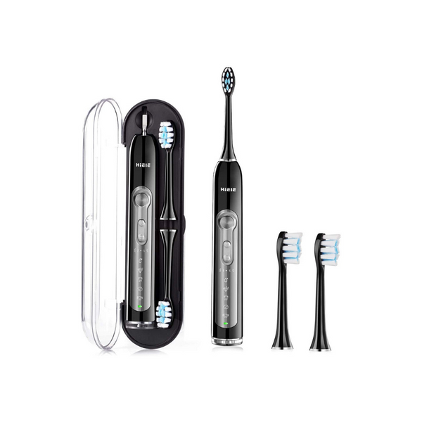 Sonic Electric Toothbrush With 2 Heads And 2 Minute Timer