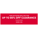 Up To 80% Off Clearance Items