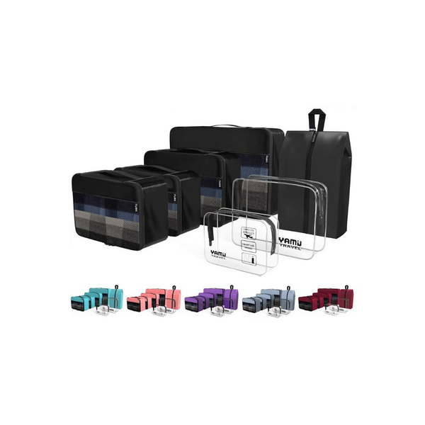 7-Pcs Travel Organizer Accessories