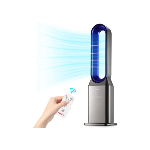 Ventilador oscilante de refrigeración eléctrica sin aspas con control remoto