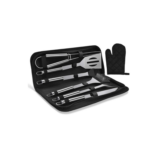 7 Piece Grilling Accessories BBQ Tools Set