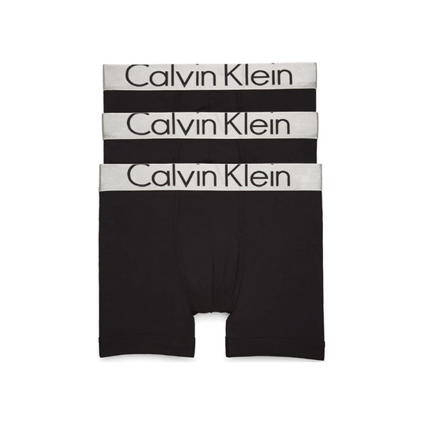 3 calzoncillos bóxer micro de acero para hombre Calvin Klein