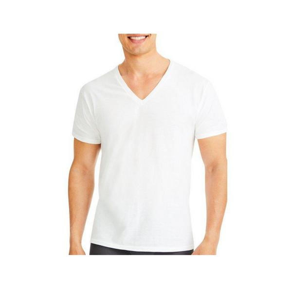 10 camisetas ComfortSoft con cuello en V de Hanes