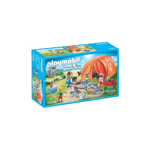 Playmobil Juego de viaje de acampada familiar