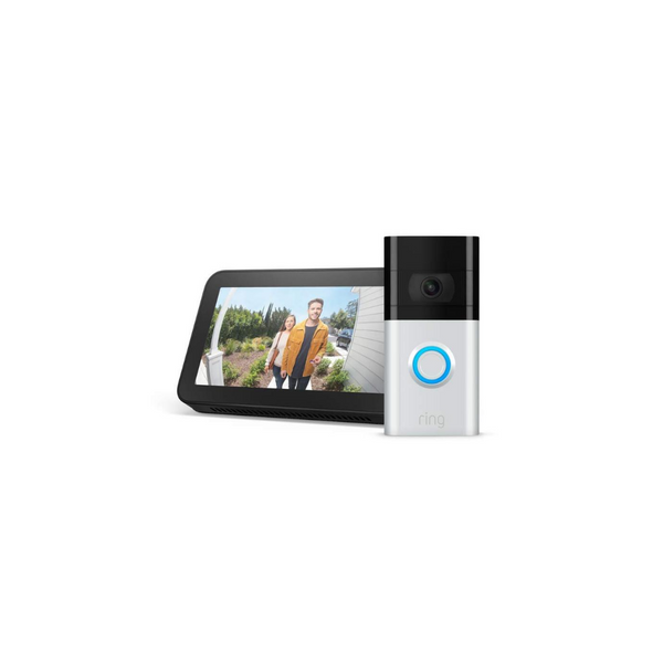 All-new Ring Video Doorbell 3 Or 3 Plus with Echo Show 5