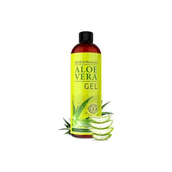 Gel de aloe vera orgánico con aloe 100% puro de planta de aloe recién cortada, no en polvo