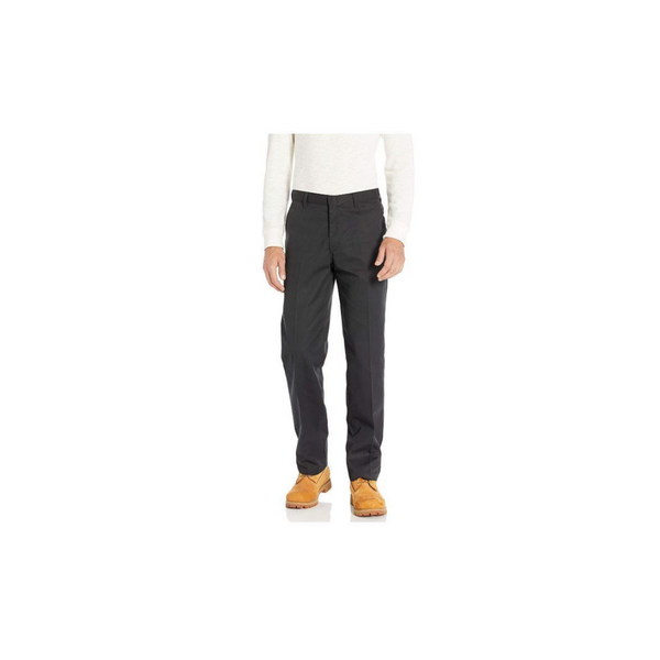 Dickies Pantalones de trabajo con frente plano para hombre