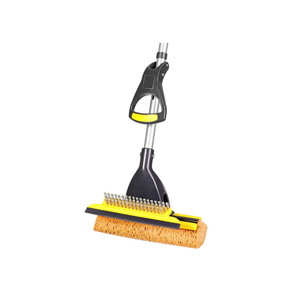 Mop With Squeegee and Extendable Telescopic Long Handle