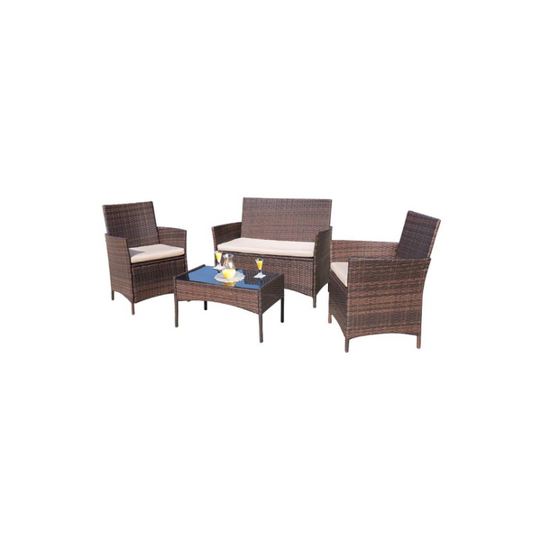 4 Piece Outdoor Furniture Set
