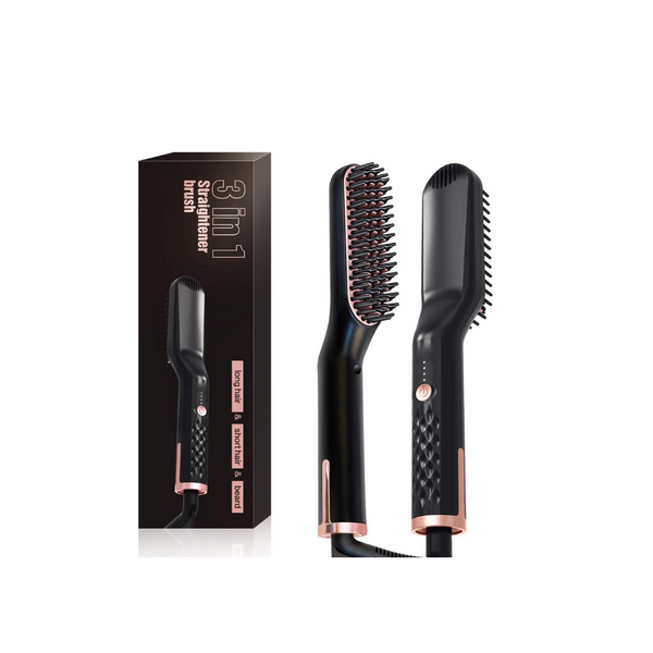 3 In 1 Hair Straightener Brush