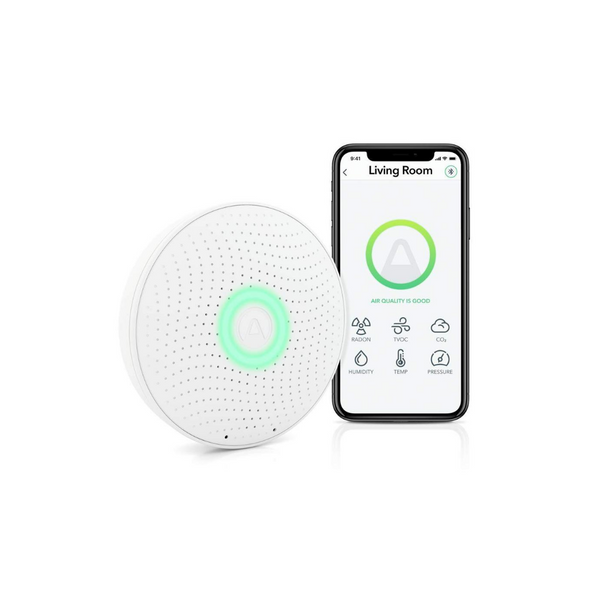 Airthings Wave Plus - Monitor de calidad del aire y radón