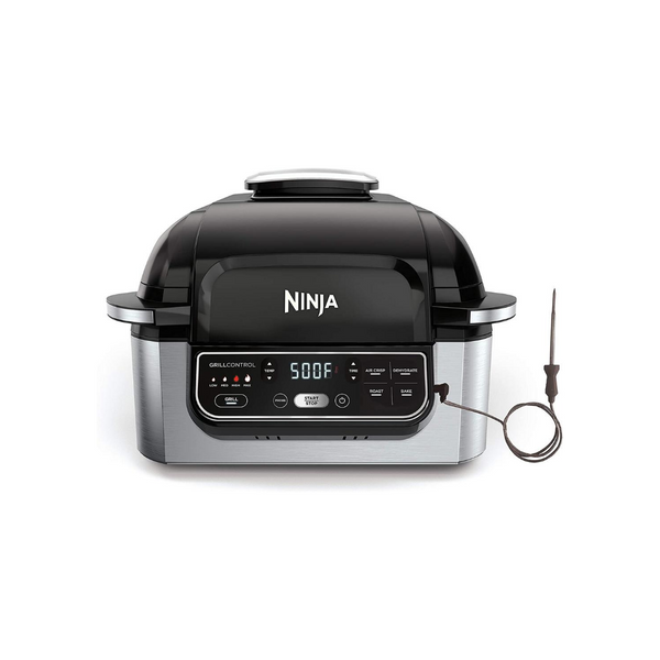 Ninja Foodi Pro 5-in-1 Integrated Smart Probe and Cyclonic Technology Indoor Grill