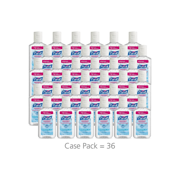 36 Bottles Of Purell Advanced Hand Sanitizer