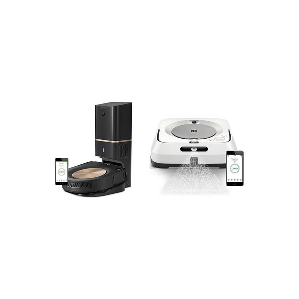Paquete de fregona iRobot S9+ e iRobot Braava Jet M6