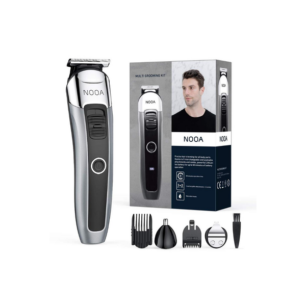 Recortador inalámbrico para barba, orejas y nariz