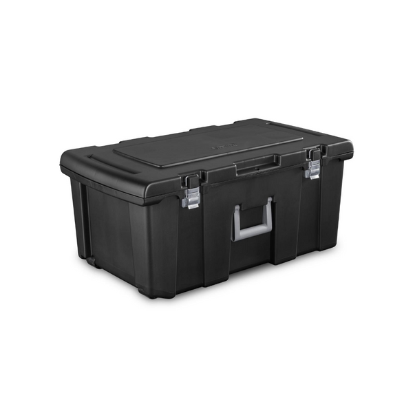 Caja de almacenamiento para baúl Sterilite de 16 galones con ruedas