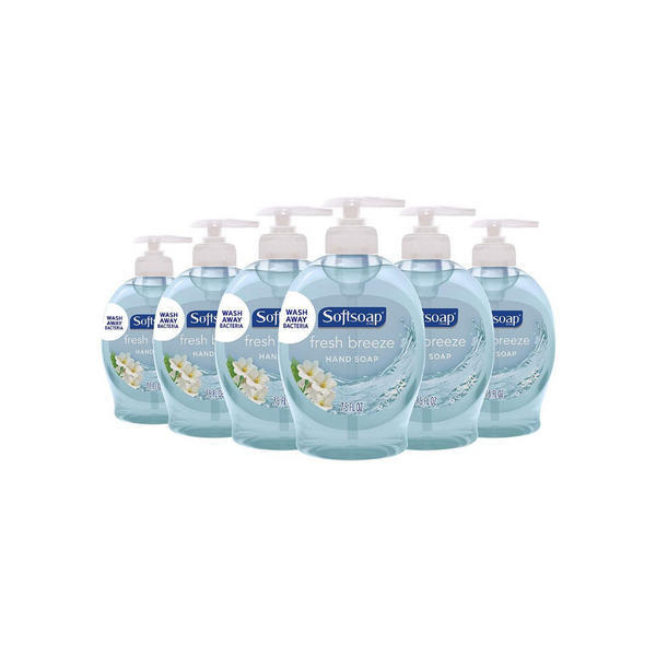 6 botellas de jabón líquido para manos Softsoap