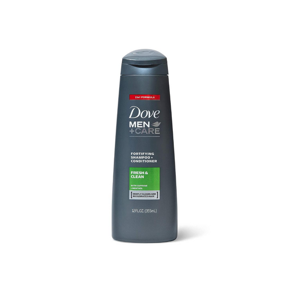 3 Bottles Of Dove Men+Care Fortifying 2 in 1 Shampoo