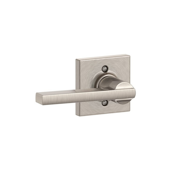 Schlage Latitude Lever w/ Collins Trim Non-Turning Lock