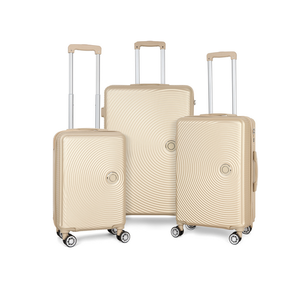 3-Piece Hard Shell Luggage Suitcases (13 Colors)