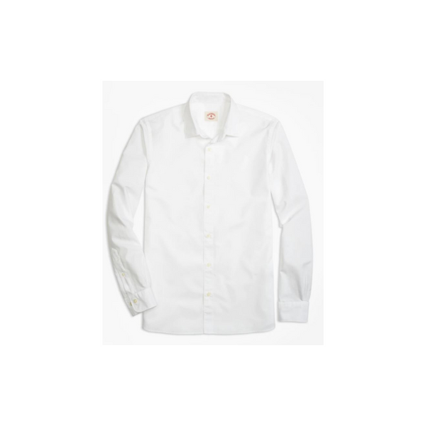 Brooks Brothers Men’s Nine-To-Nine Spread Collar Wrinkle-Free Dress Shirt