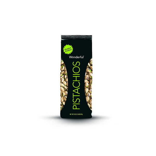 Wonderful Pistachios Roasted & Salted 32oz Bag