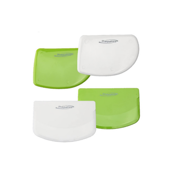 Set Of 4 Dough & Bowl Scrapers