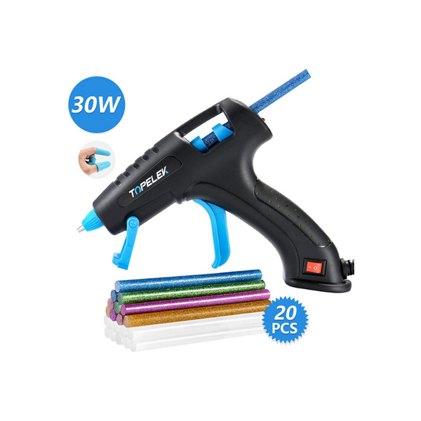 Hot Glue Gun With 20 Glue Sticks