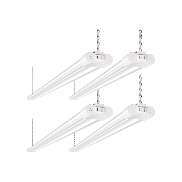 4 Pack 4FT Linkable LED Shop Lights
